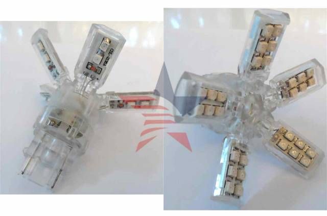 ModaCar Carub Japon Tip Şişman T20 30 Ledli Kırmızı Park Ampülü 0406501