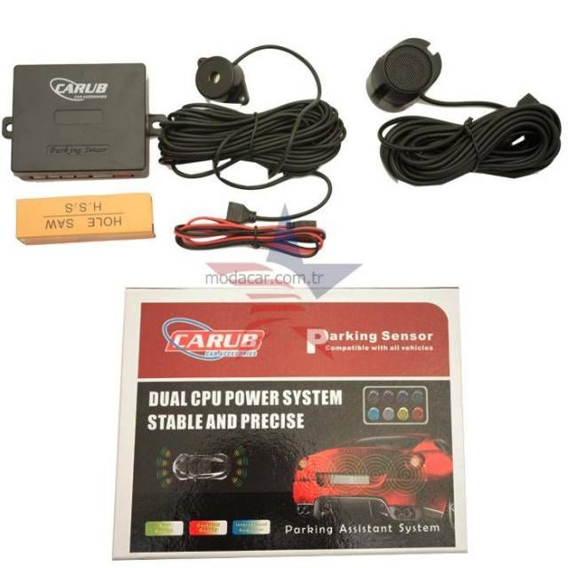 TÜRKÇE KONUŞAN SESLİ 4 Sensörlü Park Sensörü