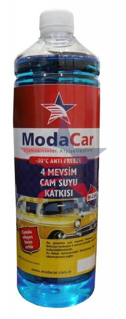 ModaCar 1000 ML Antifirizli Cam Suyu Deterjanlı,Buz Çözücü 99m0027