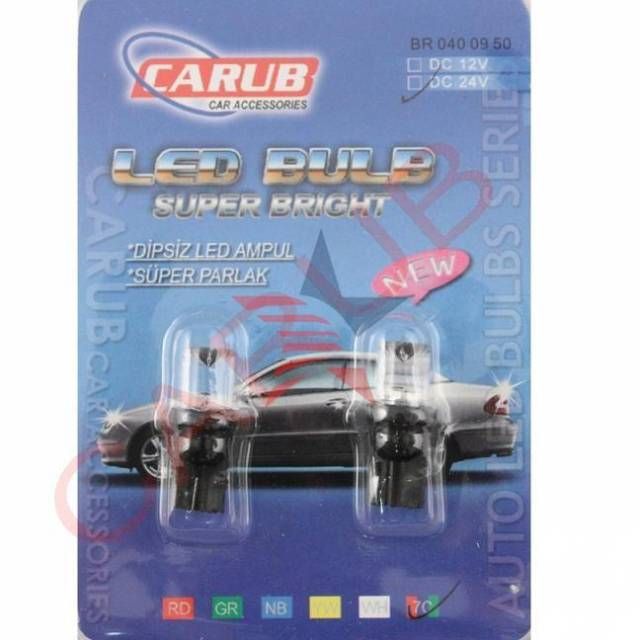 ModaCar Carub Ampul 24 Volt Far İçi Led 7 Renk Dipsiz BR0400950