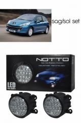 M-Light Peugeot 207 Gündüz Ledli Beyaz Sis Lambası