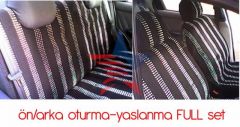 ModaCar Oto Ön/Arka Set Koltuk Kilim Seti 761009