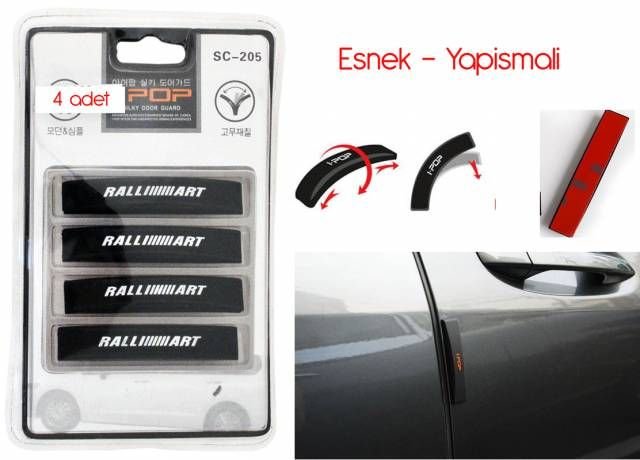 I-POP Ralli Art 4 lü Kapı Koruyucu 99g01004035