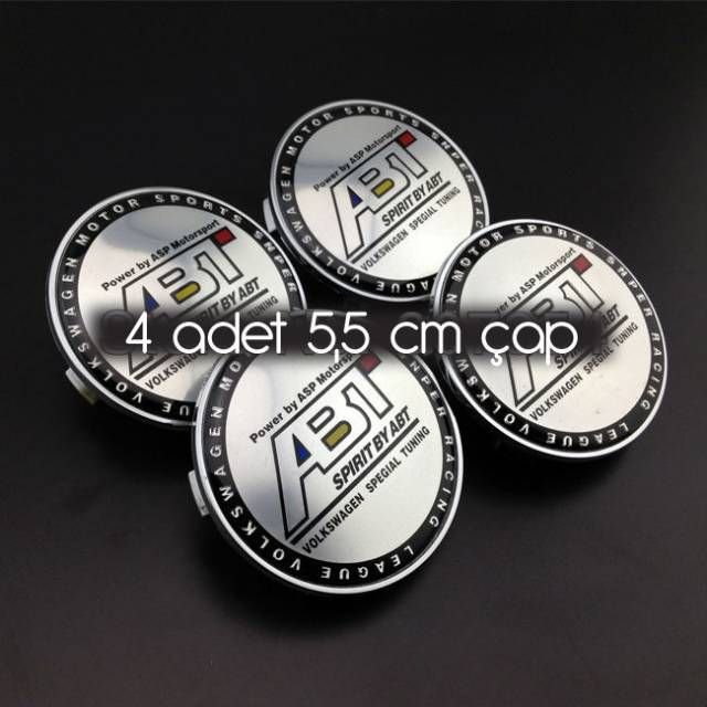 ModaCar ABT Racing Aliminyum Jant Göbeği Logo 85a433049