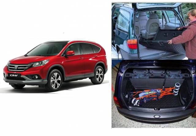ModaCar M-Flex SİYAH HONDA CR-V 2013 >> Bagaj Havuzu 85h187