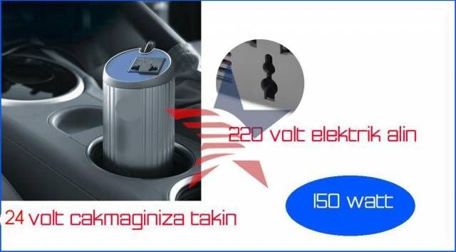 Linetech 150 W 24 V - 220 V Dönüştürücü 661235