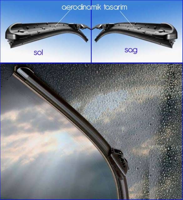 ModaCar PORSCHE Cayenne 02/2007 – 08/2010 Muz Silecek SAĞ/SOL Set 47s682