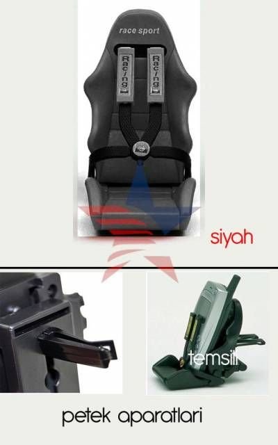 ModaCar Racing Koltuk Telefon,Mp3,Gözlük Tutucu 840162