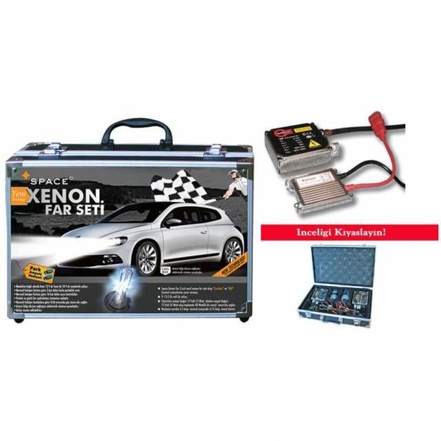 Space H1 8000K İNCE-MİNİ Dijital Beyin Xenon 76a059