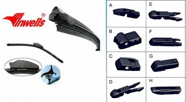 Inwells 8 Aparatlı HER ARACA 45 cm Muz Silecek
