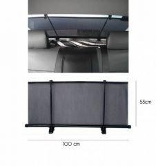 ModaCar 100 cm SİYAH Arka Cam Perdes TAKMATİK Delmeden Takılan 401122G100