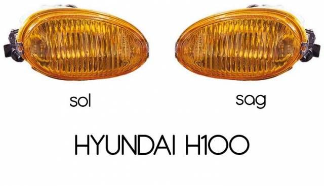 Hyundai H100 Orijinal Sarı Sis Lambası Set Ampüllü 840068