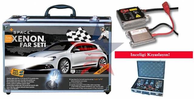 Space H1 6000K İNCE-MİNİ Dijital Beyin Xenon 76a058