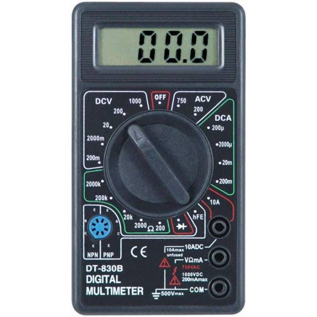 ModaCar Dijital Multitester Ölçüm Cihazı 1000 V 840652