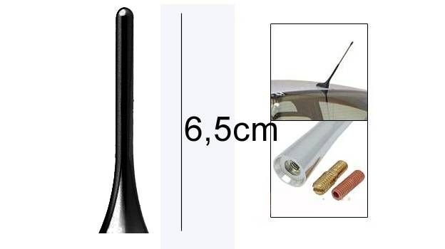 ModaCar SİYAH 6,5 CM Anten Çubuğu 021735