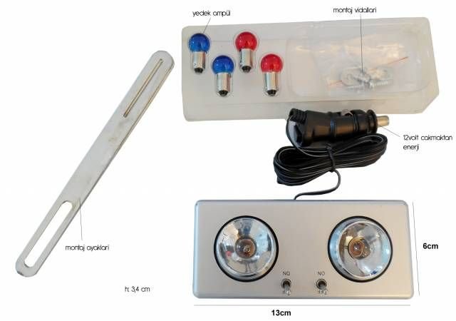 M-Light 3 Fonksiyonel Ledli Tavan Lambası 37a061