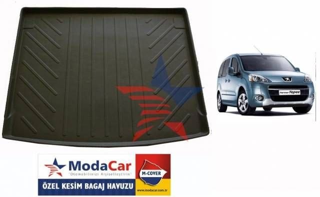 ModaCar M-Flex SİYAH PEUGEOT Partner TEPEE Bagaj Havuzu 85h097