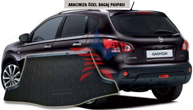 ModaCar M-Flex SİYAH NISSAN QASHQAI 5 Koltuk Bagaj Havuzu 840594