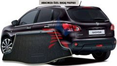 ModaCar M-Flex SİYAH NISSAN QASHQAI 5 Koltuk Bagaj Havuzu 840594