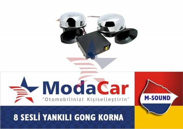 ModaCar 8 Değişik Sesli Gong Yankılı Korna 31a005