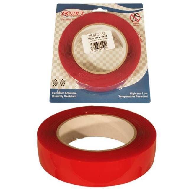 ModaCar Carub Çift Taraf Bant Şeffaf Silikonlu Tip 20 mm x 5 mt BR6570104