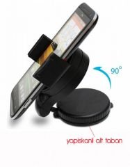 ModaCar Mini 360° Dönebilen PDA/Telefon Tutucu YAPIŞMALI 13c012