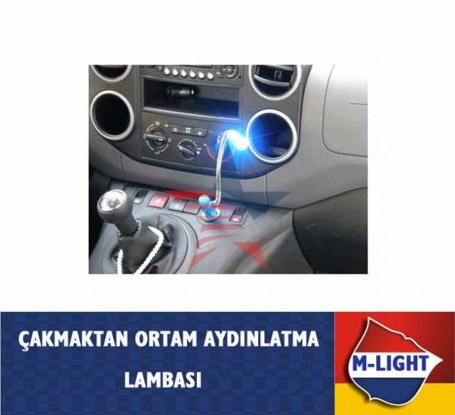 Modacar  İNCE GİRİŞLİ Çakmak Lambası Mavi 27a003