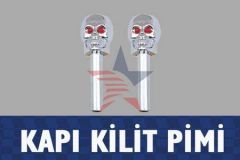 ModaCar KURUKAFA Model Kapı Kilit Pimi 17a006