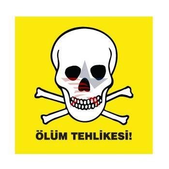 Automix Ölüm Tehlikesi Uyarı İşareti