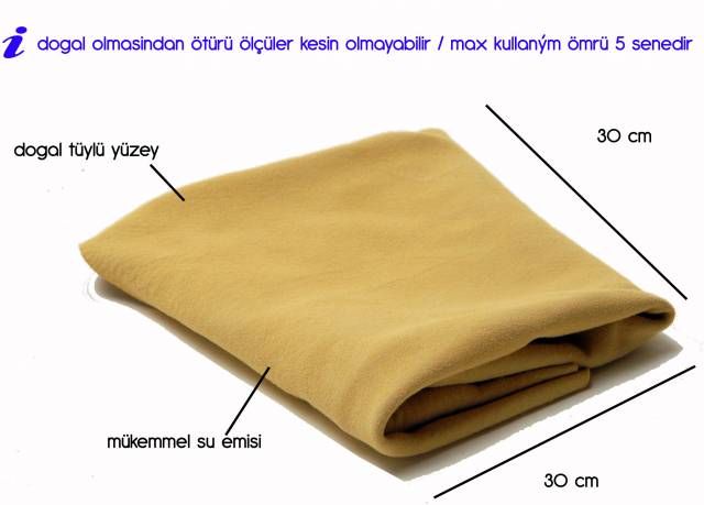 ModaCar Doğal Hakiki Kurulama,Temizleme Güderisi 091192