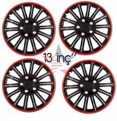 ModaCar SaoPaulo Red Line 13 inç Jant Kapak Seti 4 lü 26a127