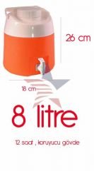 Castle 8 litre Musluklu Termos 94a062